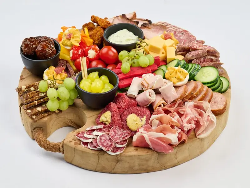 Borrelplank en hapjes